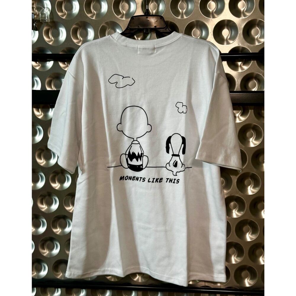 Snoopy ‘Moments Like These’ Baggy Shirt | Size Medium | Designed in Korea | New